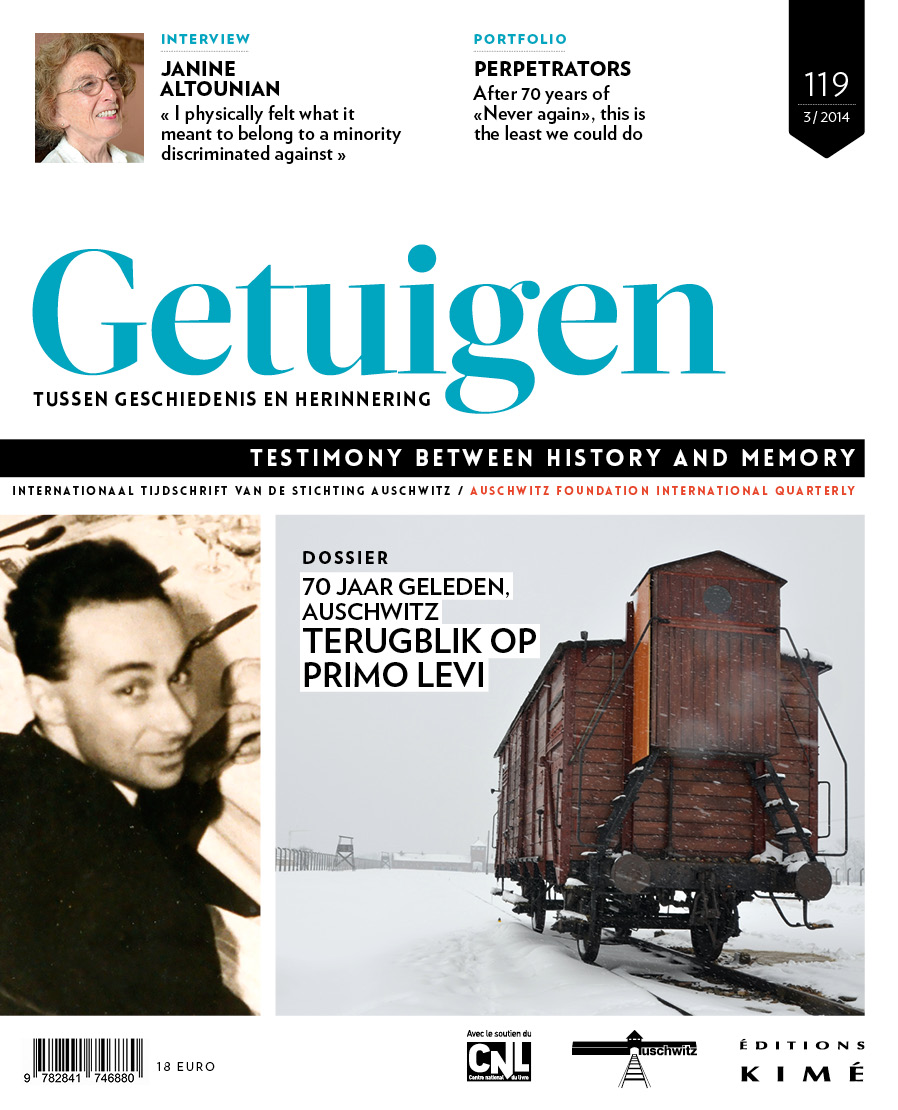 Nr. 119 (12/2014) 70 jaar geleden: Auschwitz. Terugblik op Primo Levi