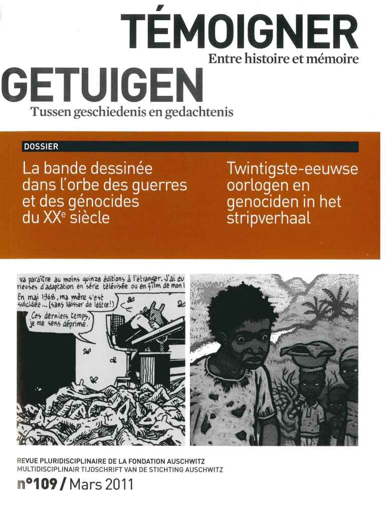 Nr. 109 (03/2011) Oorlogen en genociden in het stripverhaal