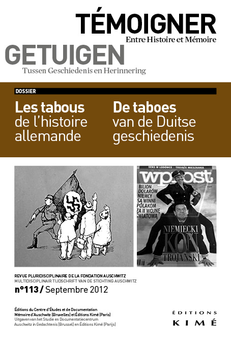 N° 113 (09/2012) Les tabous de l’histoire allemande