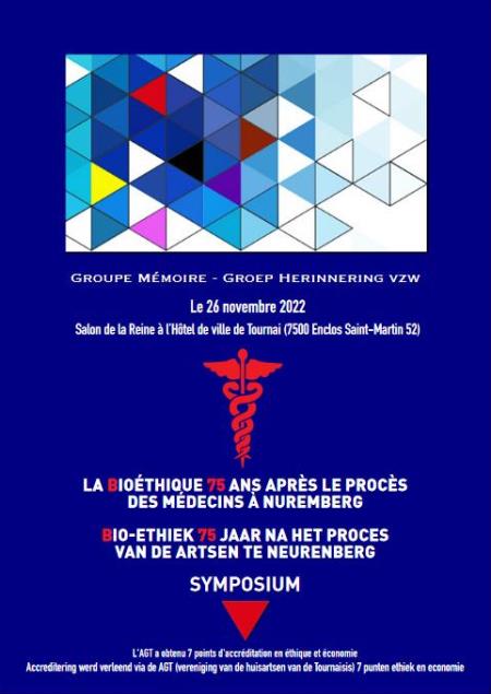 2022 - La Bioéthique 75 ans après le procès des médecins à Nuremberg