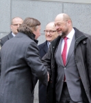 Inhuldiging van de ‘B’ van Auschwitz in Brussel