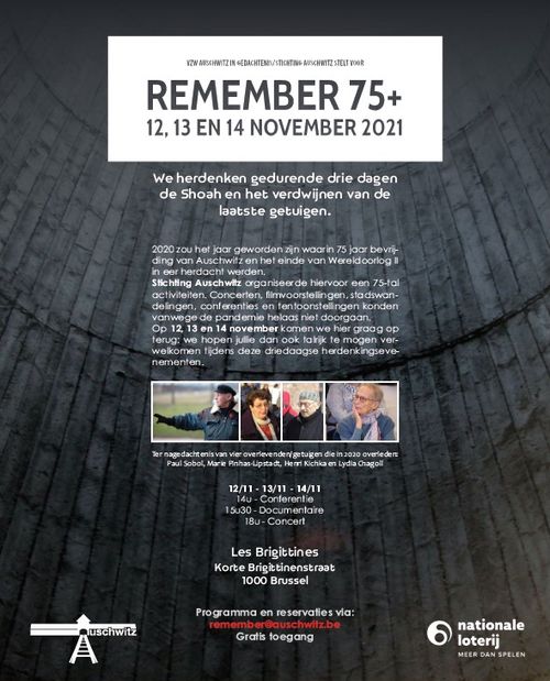 2021 - Evenement ‘Remember 75+’